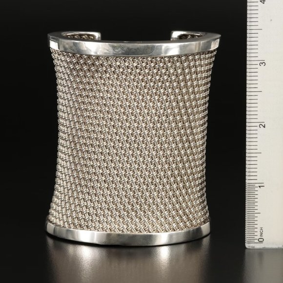 $3450 / NEW / John Hardy Cuff Bracelet - Basket Weave - Picture 3 of 6